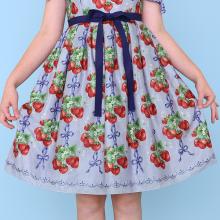 A cute dress with a strawberry pattern by Emily Temple cute